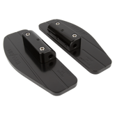 Thrashin Supply Bagger Passenger Floorboards - Black